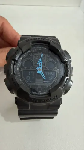 Casio G-Shock Original GA-100C Preto - Excelente Estado