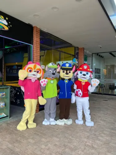 Fantasias de Personagens Infantis - Patrulha Canina, Mario, Mickey, Sonic e Mais