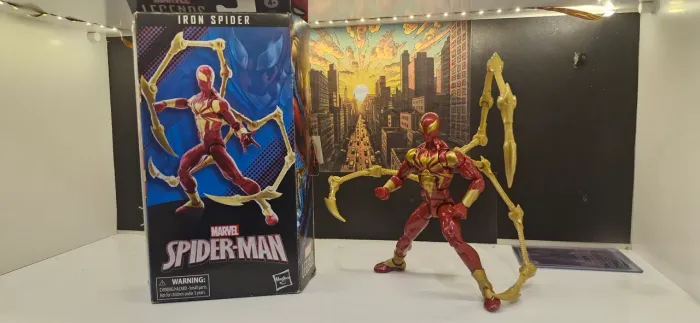 Spider man marvel Legends Iron Spider