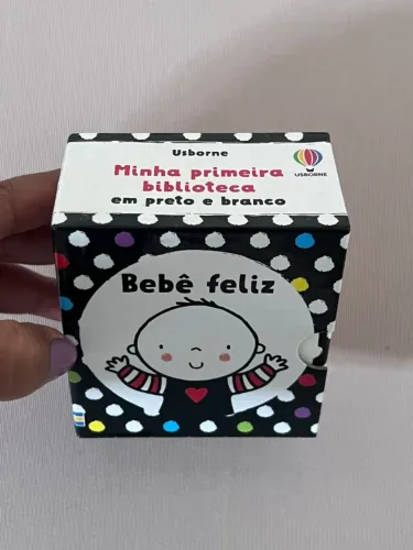 Livro Infantil Bebê feliz: Minha pequena biblioteca