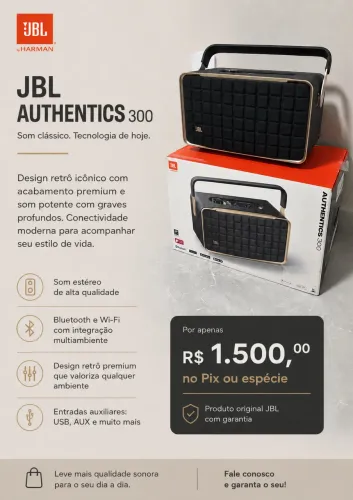 JBL Retrô Authentic 300