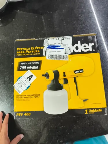 Pistola elétrica para pintura Vonder