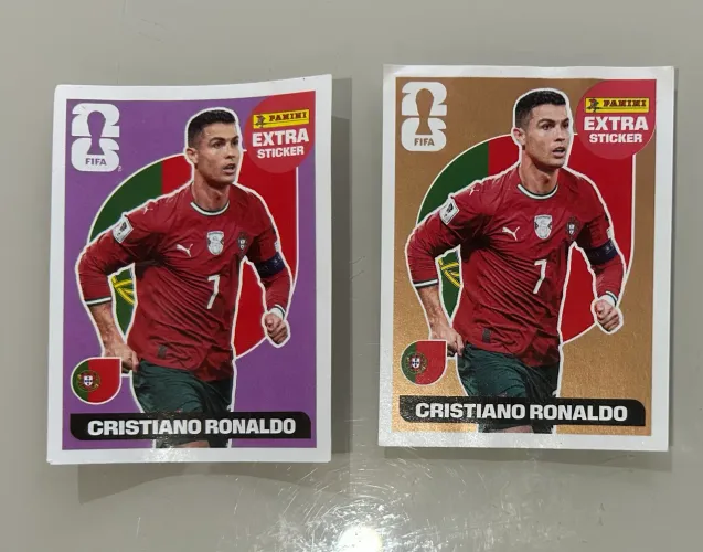 Figurinhas Cristiano Ronaldo