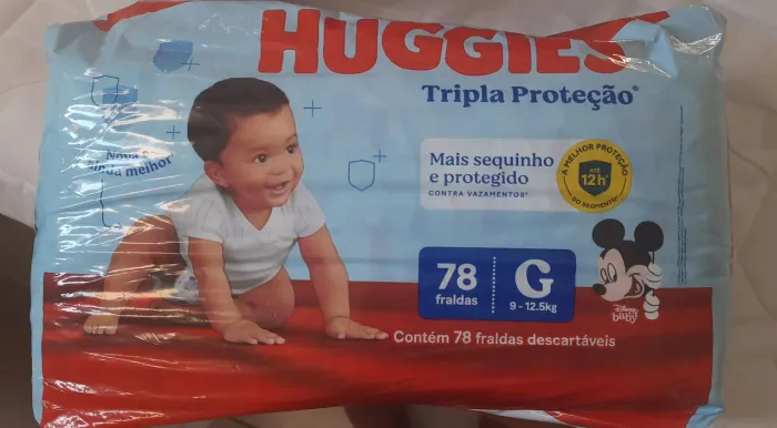 Fraldas hugies G - 156 fraldas
