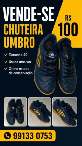 Chuteira masculina