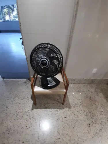 Ventilador de Mesa Mondial Super Turbo 8 Pás - Muito Conservado