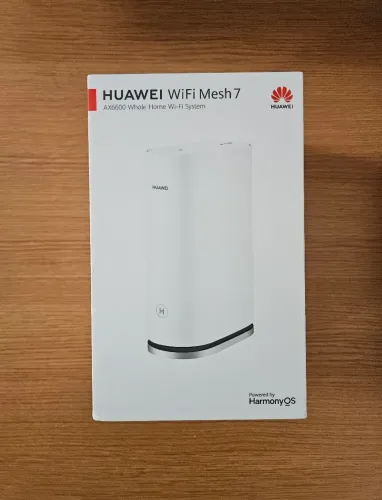 Roteador Huawei WiFi Mesh 7 AX6600 Wi-Fi 6 Tri-Band, Cobertura 300 m² - 4 Portas Gigabit