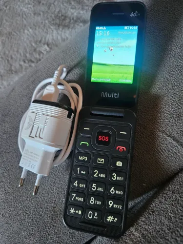 Celular Flip c. Carregador e fone