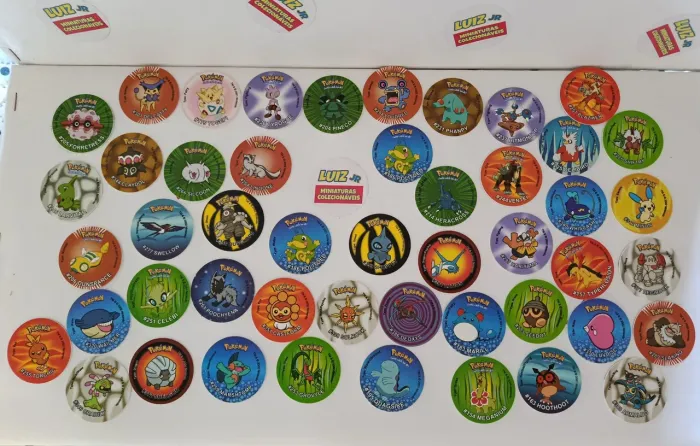 Tazos Pokémon - 48 unidades