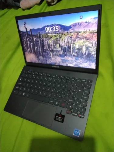 Notebook positivo motion Intel incidente memória 4GB SSD 128GB  WINDOWS 11 BATERIA BOA