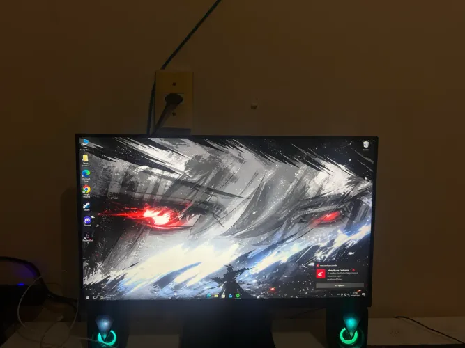 Vende-se monitor LG 24mMS500 de 100hz e 24 polegadas de tela
