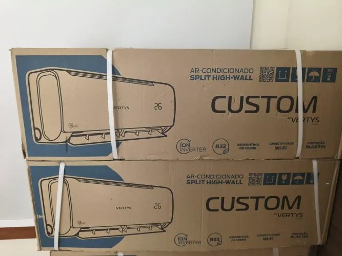 Pra vender rápido Ar quente e frio inverter na caixa pela metade do preço conexão wi-fi