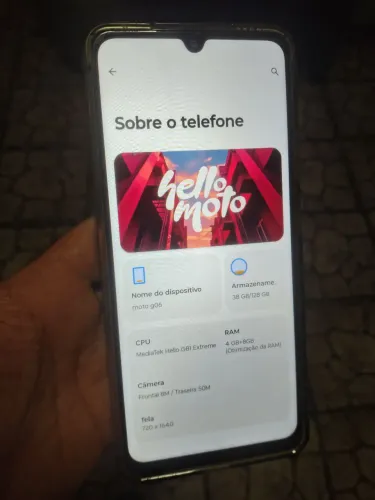 Moto g06 12gb RAM zona leste de SP