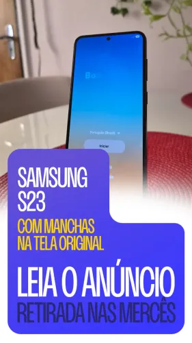Galaxy S23 (tela original com manchas)