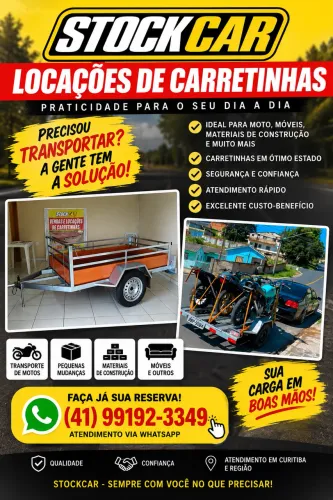 Aluguel de carretinhas para Viagem de final de ano