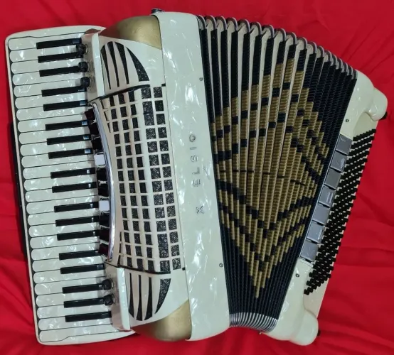 Acordeon Excelsior Symphony dupla ressonância 