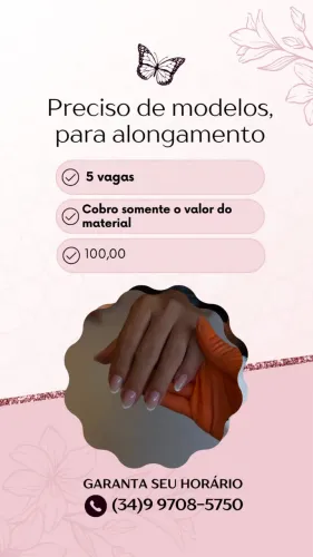 Alongamento de unha