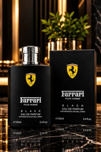 Farrari Black Eau de Parfum Masculino 100ml