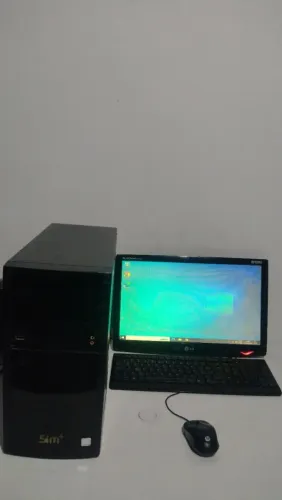 Computador Completo MSI DDR3 HDMI Windows 10 Pro Ativado 4G Monitor 19 VGA 