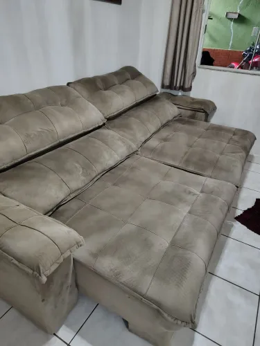 Sofá reclinável