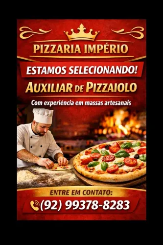 Auxiliar de pizzaiolo