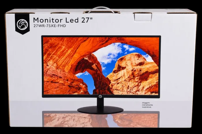 Monitor LED 27" Brazil PC - Novo, Nunca Usado