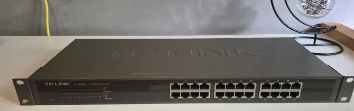Switch TP-Link TL-SF1024 24 Portas 10/100 Mbps - Funcionando Perfeito