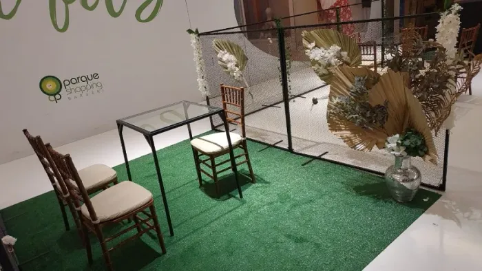 Estrutura Metálica Para Divisórias de Stands