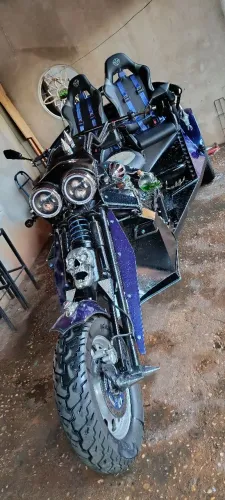 Triciclo zero, vendendo ou troco em moto custon
