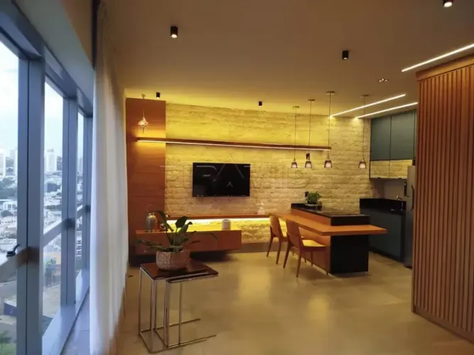 Flat/Studio padrão mobiliado com 47.15m², bairro Jardim Botânico, Zona Sul em Ribeirão Pre