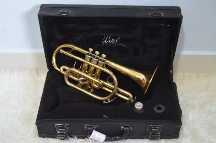 Cornet Flugelhorn Si Bemol Weril E372 ((( Raridade )))