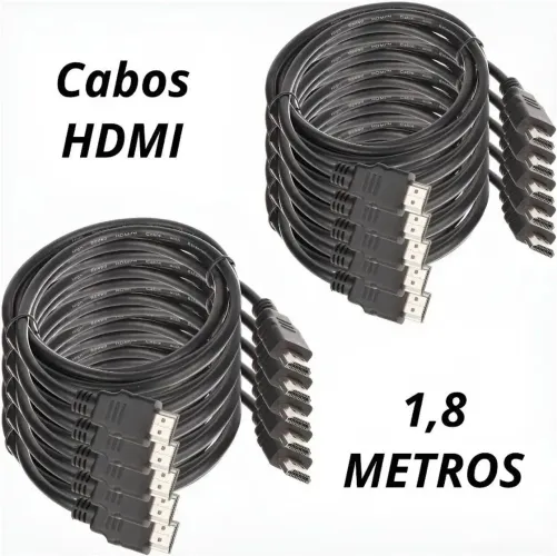 Cabo HDMI em grande quantidade