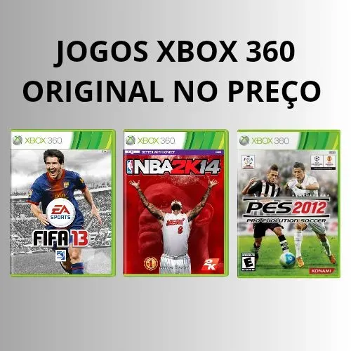 Midia Física Jogos Xbox 360 Original