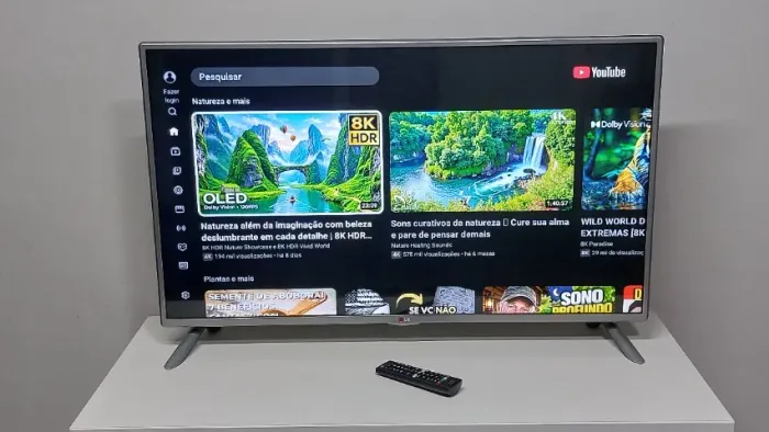 Smart Tv Led LG 42 pol - Full HD, 3 Hdmi, 3 Usb - Wifi - 42LB5800- Leia Descrição
