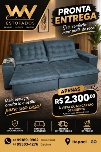 Sofá direto de fábrica 