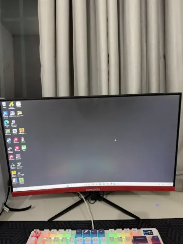 Monitor Gamer Concórdia Curvo 23,8 Full HD 100Hz