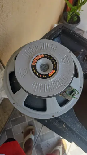 Bocas de som oversound de 12" 550w