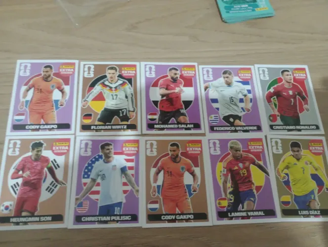 Figurinha legends, COPA 2026