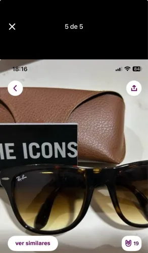 Óculos de sol rayban original