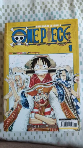 Mangá One piece 3 em 1 volume 1