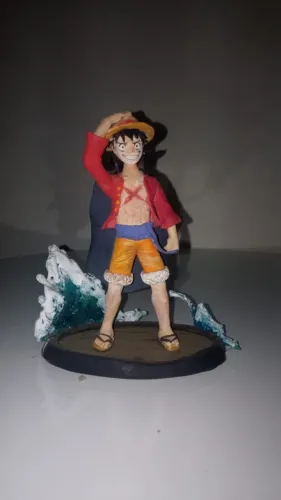 Luffy One Piece - Peça Artesanal
