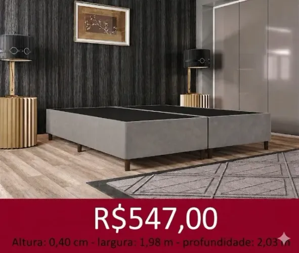 base king novas - fazemos o frete