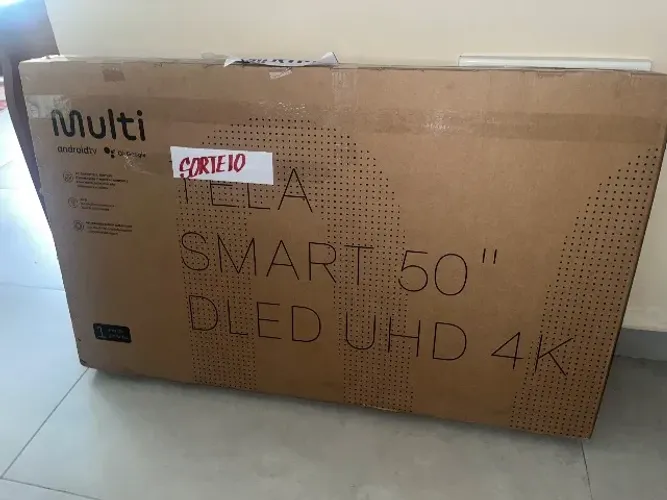 ? TV Multi Smart 50? 4K Android TV - NOVA NA CAIXA