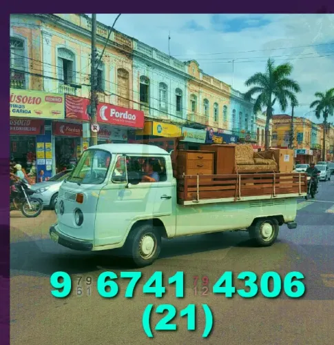 Frete em Bangu, Campo Grande e Santa Cruz! Melhor preço da região!