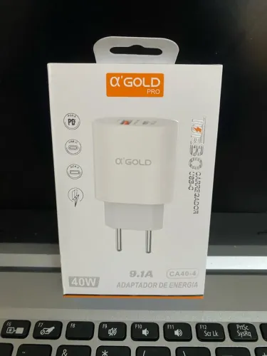 Fonte USB e tipo C turbo