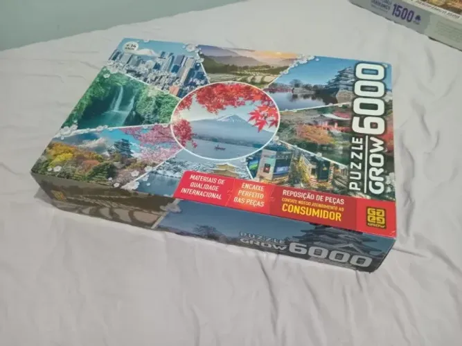 Quebra-Cabeça - Grow 6000 peças - Paisagens do Japão