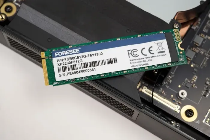 SSD NVMe M.2 512GB Foresee XP2000 - Rápido para Jogos e PC Gamer