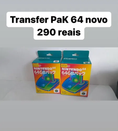 Transfer pak Nintendo 64