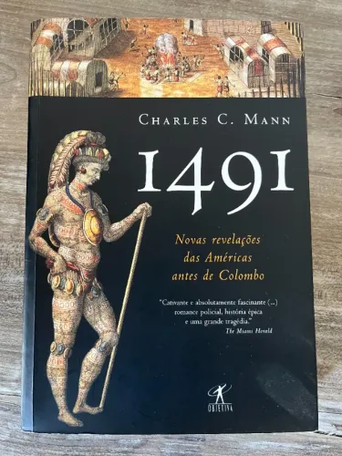 Livros 1491 e 1493 (2 livros) - Charles C. Mann