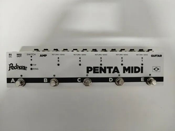 Pedal Controladora Pedrone Penta Midi